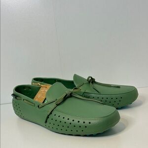 NWT PeopleFootwear The Senna Bloom (Green Loafers)